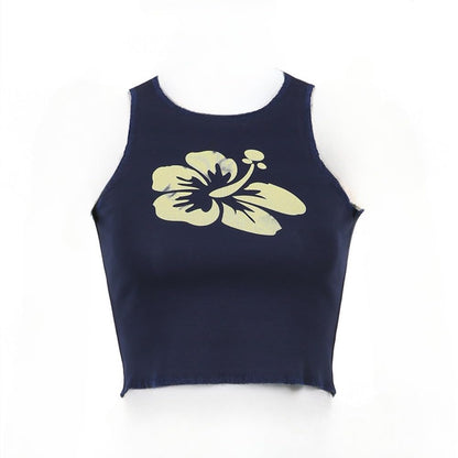 Hesaco Y2K Graphic Tees for Women - Baby Tees Grunge Sexy Cropped Tops