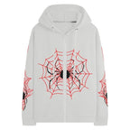 Hesaco Vintage Y2K Unisex Spider Hoodie