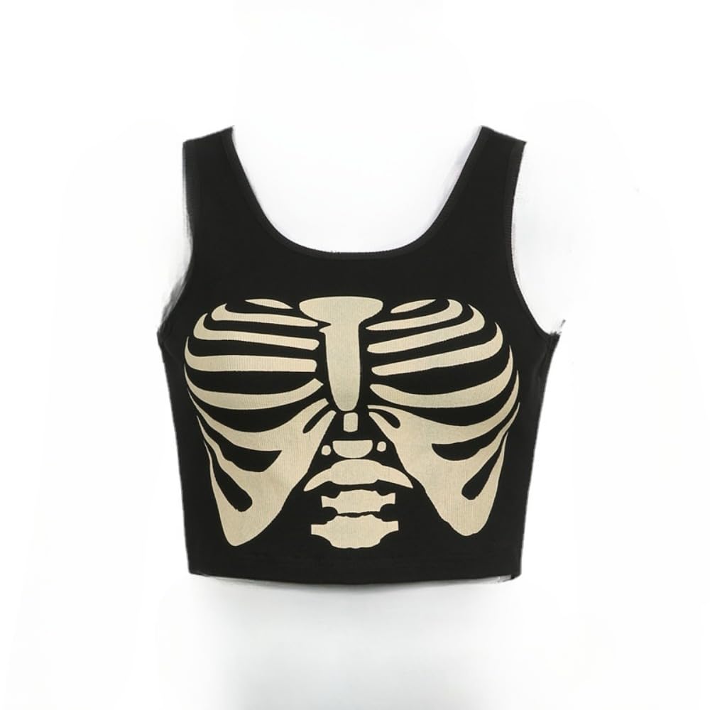 Hesaco Y2K Graphic Tees for Women - Baby Tees Grunge Sexy Cropped Tops