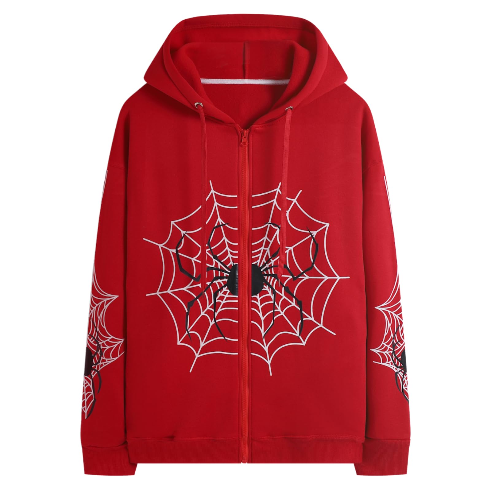 Hesaco Vintage Y2K Unisex Spider Hoodie