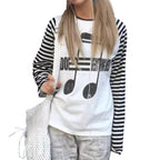 Hesaco Graphic T Shirts for Women Y2k Kawaii Tee Long Sleeve Emo Tops Teen Girls 2000s Clothes Harajuku Cute Fairy Tops