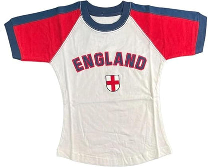 Hesaco Brazil Baby Tees Vintage Baby Tees for Women Brazil Shirt Y2k Tops Mexico Crop Top Jersey 2000s Summer Going Out Tops