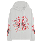 Hesaco Vintage Y2K Unisex Spider Hoodie
