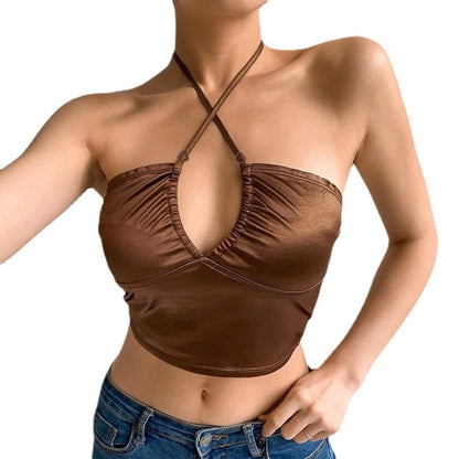 Hesaco Y2K Graphic Tees for Women - Baby Tees Grunge Sexy Cropped Tops