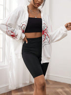 Hesaco Vintage Y2K Unisex Spider Hoodie