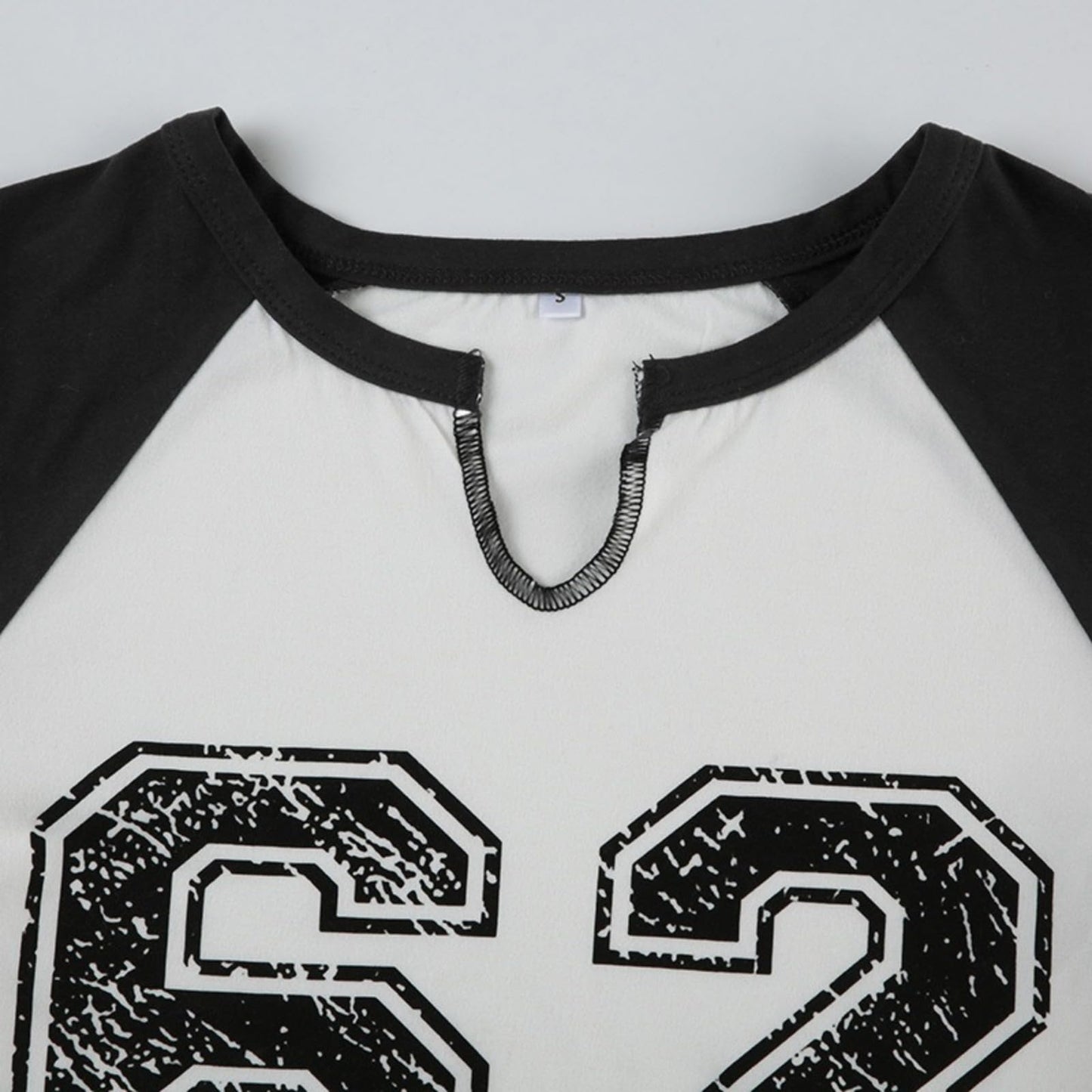 Hesaco Jersey Shirts for Women Jersey Top Number Shirts for Women Jersey Crop Top Jerseys Y2k Streetwear Long Sleeve Shirts