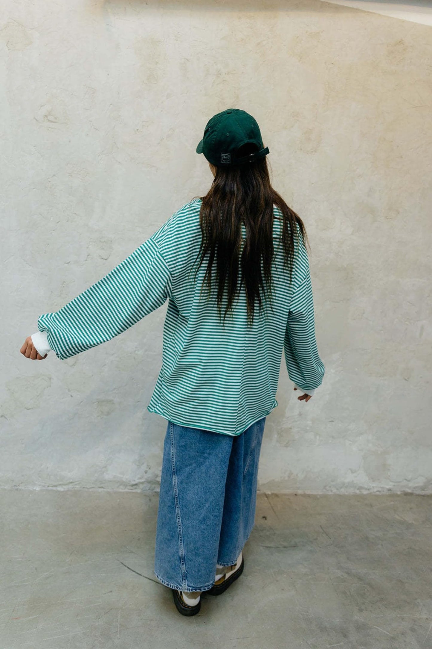 Hesaco Women Stripe Shirt Long Sleeve T-shirt Y2k Pullover Lounge Going Out Top Jersey Top Autumn Streetwear Color Block Tees